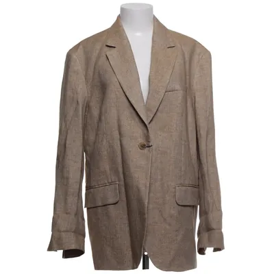Kavaj (Beige) från Arket Elastan, Linne, Polyester, Viskos