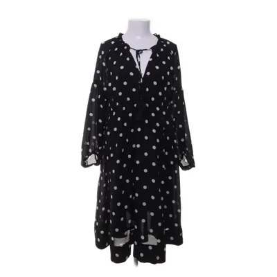 Zwangerschapsjurk (Zwart, Meerkleurig) van H&M Mama Polyester, Elastaan
