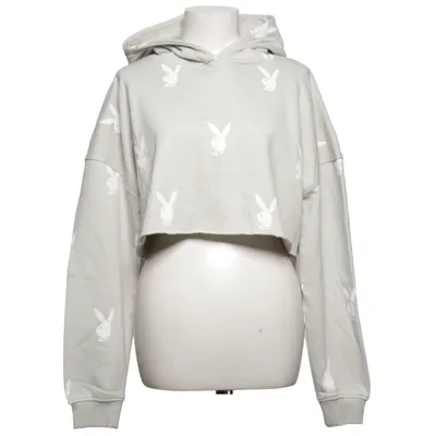 Sweat à capuche (Vert) de Playboy x Missguided Coton, Polyester