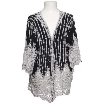 Cardigan (Noir, Beige) de New Look Curves Coton, Viscose