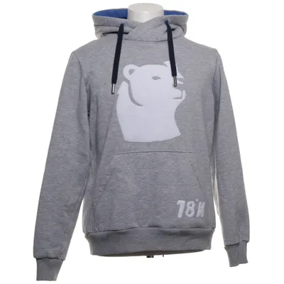 Capuchon sweater (Grijs) van Barena Katoen, Polyester