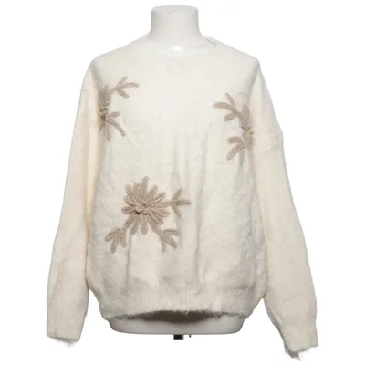 Tröja (Vit, Beige) från Gemini Polyester, Ull