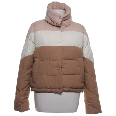 Vinterjacka (Rosa, Vit, Brun) från Abercrombie & Fitch Bomull, Polyester
