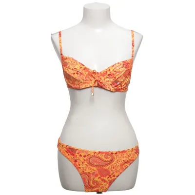 Bikini (Orange, Flerfarvet) fra Atlantic Elastan, Polyamid