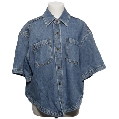 Denim blouse (Blauw) van COS Katoen, Lyocell
