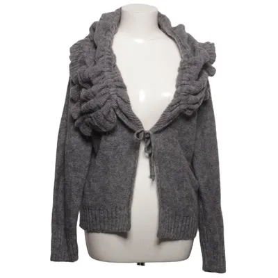 Cardigan (Grå) fra Skovhuus Akryl, Mohair, Polyamid