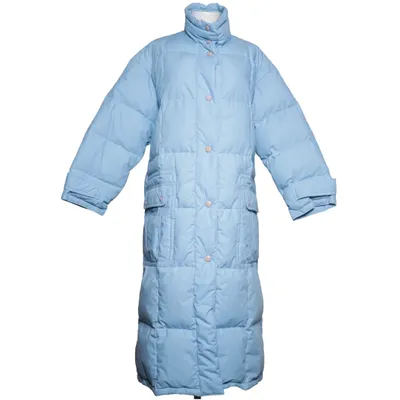 Dunkappa (Blå) Bomull, Dun, Polyester