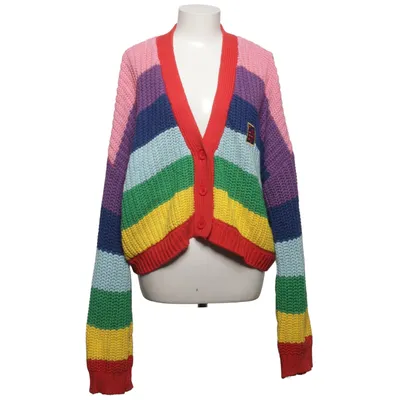 Cardigan (Blå, Rød, Flerfarvet) fra Lazy Oaf Akryl, Bomuld
