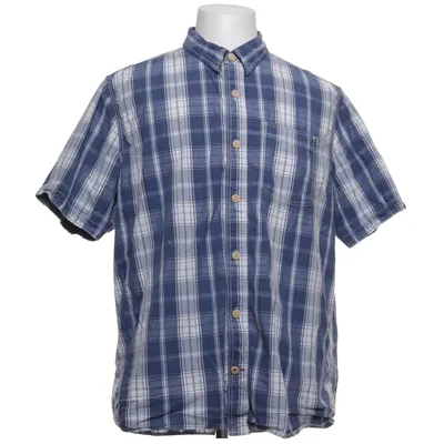 Kortärmad skjorta (Blå, Vit) från Fat Face Bomull