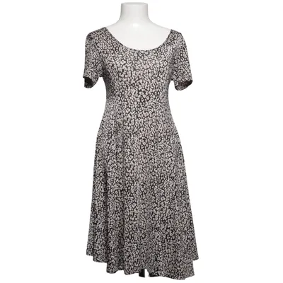 Jurk (Zwart, Beige) van Joy s Elastaan, Polyester