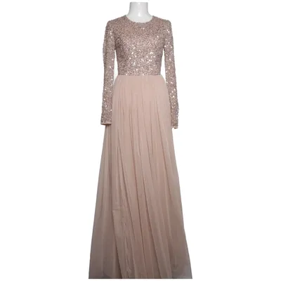 Robe de soirée (Beige) de Maya Deluxe Polyester