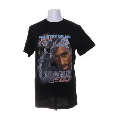 T-shirt (Black, Multicolored) from 2Pac Cotton
