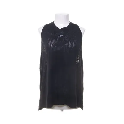 Sport tanktop (Zwart) van Reebok Katoen, Polyester