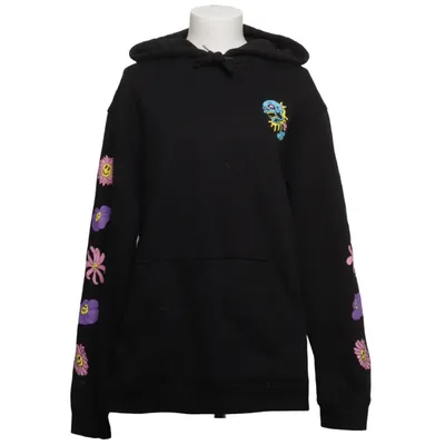 Hoodie (Black, Multicolored) from Santa Cruz Cotton, Polyester
