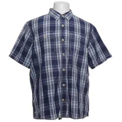 Kortärmad skjorta (Blå, Vit) från Fat Face Bomull, Linne