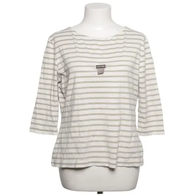 Lange mouwen shirt (Beige, Wit) van Saint James