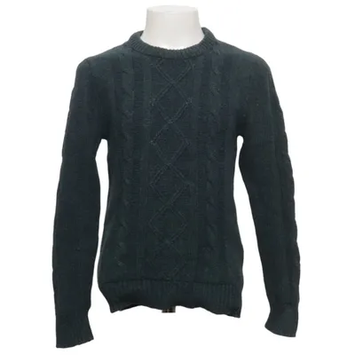 Pull-over (Vert) de Zara Boys Acrylique, Coton
