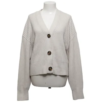 Cardigan (White) from H&M Acrylic, Polyester, Wool