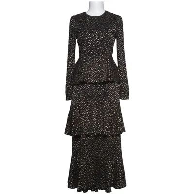 Robe de soirée (Noir, Multicolore) de Warehouse Polyester