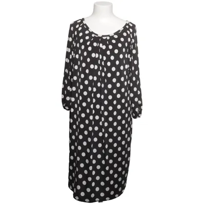 Jurk (Zwart, Wit) van Tricia Elastaan, Polyester
