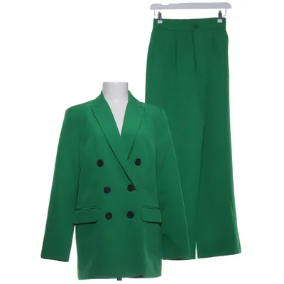 Kostym (Grön) från Stradivarius Elastan, Polyester