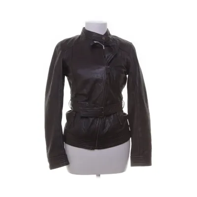 Leather jacket (Brown) from STOCKH LM Polyester, Leather, Viscose