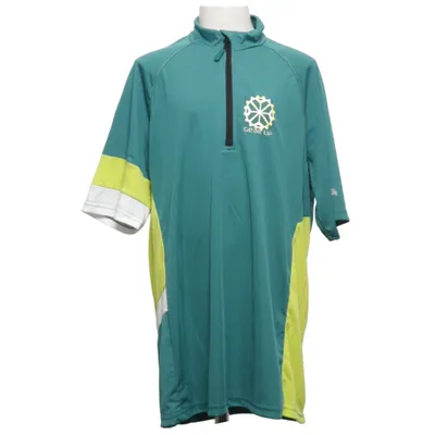 Bicycle shirt (Green, Yellow, White) from Gear Polyester
