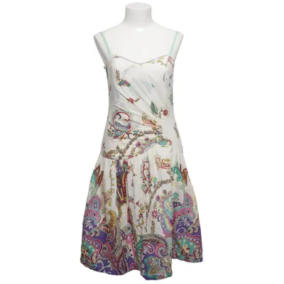 Dress (White, Multicolored) from Kala Cotton