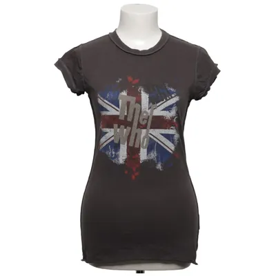 T-shirt (Gray, Multicolored) from Amplified Vintage Cotton