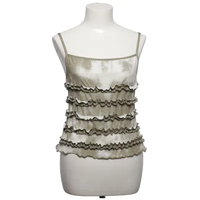 Tanktop (Bruin, Wit) van Wood Wood Elastaan, Polyester