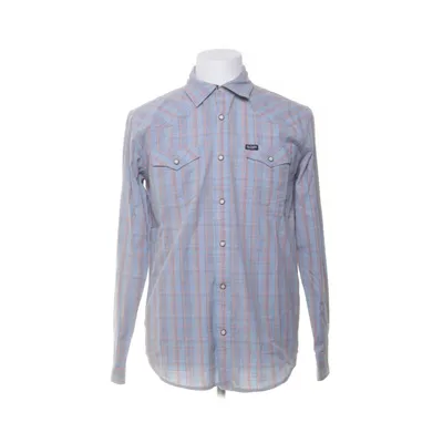 Shirt (Blauw, Rood) van Replay Katoen