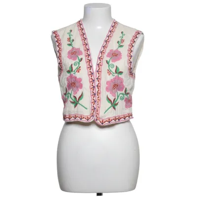 Väst (Beige, Rosa, Grön) från Zara Bomull