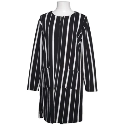 Cardigan (Zwart, Wit) van Nina Katoen, Polyester