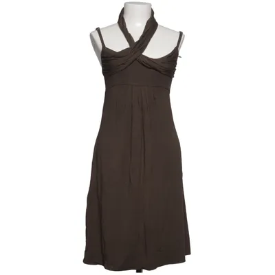 Halterneck-kjole (Brun) fra Theory Elastan, Viscose