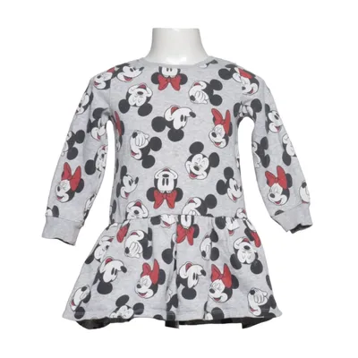 Klänning (Grå, Svart, Röd, Vit) från H&M Bomull, Polyester