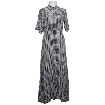 Skjortekjole (Blå, Grå, Sort) fra Ganni Viscose