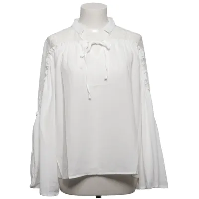 Blouse (Blanc) de Luzabelle Coton, Polyester