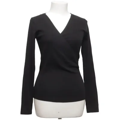 Vente top (Sort) fra H&M Mama Bomuld, Elastan