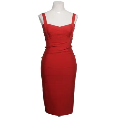 Cocktailkjole (Rød) Elastan, Polyester