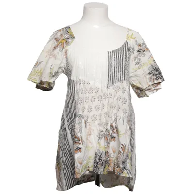 Dress (White, Multicolored) from S'nob by Sans Noblesse Cotton
