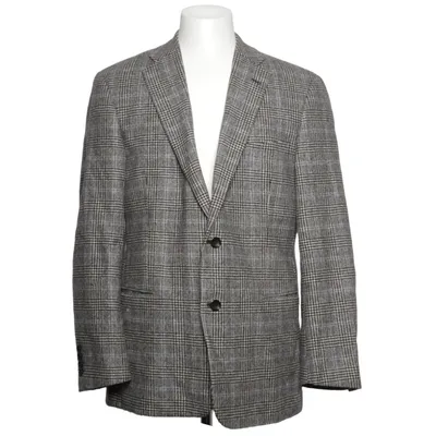 Blazer (Grijs, Blauw, Zwart) van Armondio Kasjmier, Wol