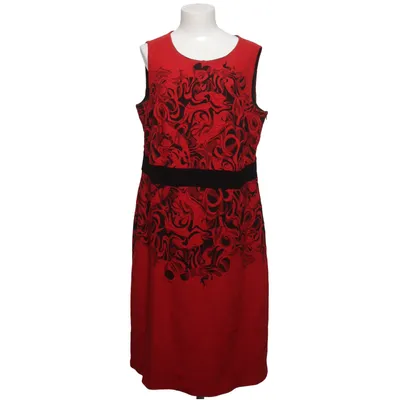Kjole (Rød, Sort) fra Tia Elastan, Polyester