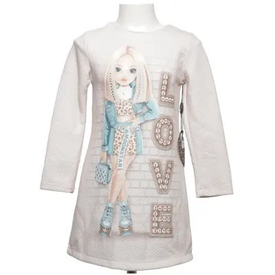 Jurk (Beige) van Moonstar Polyester