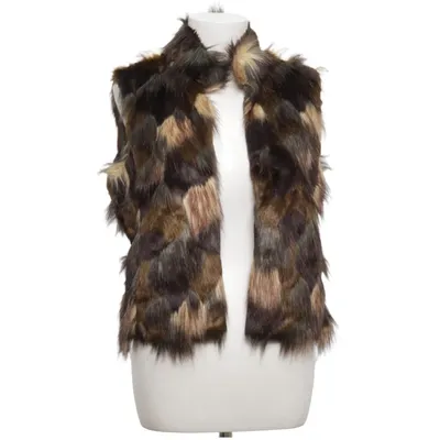 Outer vest (Black, Brown, Multicolored) from Tuzzi Acetate, Acrylic