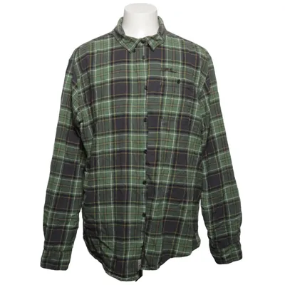 Flannel skjorte (Grøn, Sort, Gul) fra Blend Bomuld