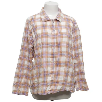 Flannel shirt (White, Brown, Purple) from Up2Fashion Cotton
