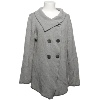 Cardigan (Gray) from Cashmeritaly Cashmere, Polyamide, Silk, Viscose, Wool