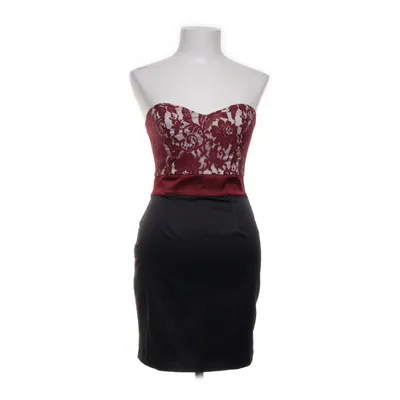 Cocktail dress (Black, Red) from Elise Ryan Cotton, Elastane, Polyester