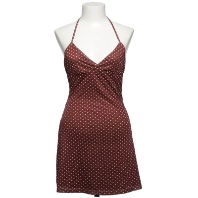 Dress (Brown) Elastane, Polyester