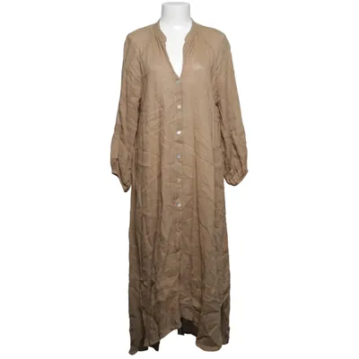 Shirt dress (Beige) from Zara Linen